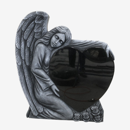 Angel Fine Carved Granite Headstone Factory Price