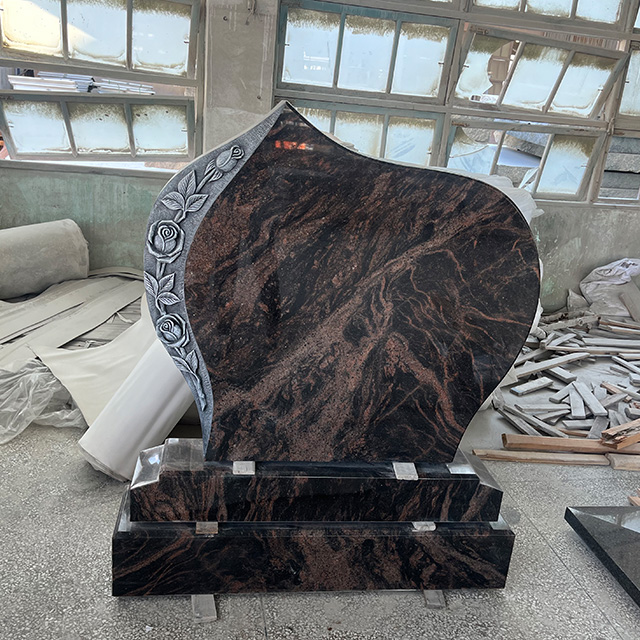 Factory Price Granite Cross Tombstone Classic