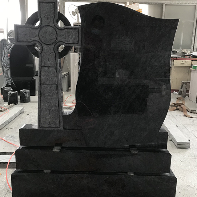 Factory Price Granite Cross Tombstone Classic