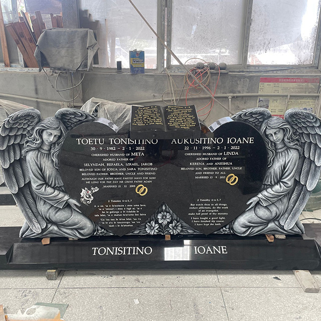 Double Heart Carved New Zealand Style Materials Available