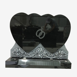 Double Heart Carved New Zealand Style Materials Available